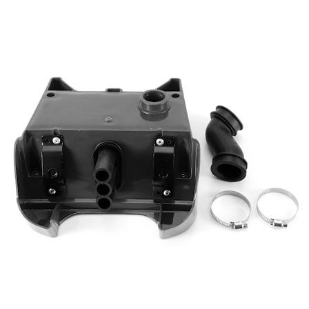 Yamaha PW80 PEEWEE80 Pit Bike ATV Luftfilterbox Monteringssats Svart