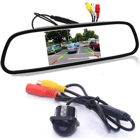 Bakkamera 4.3" Bakkamera System Parkering Kamera System TFT LCD TFT LCD Bakkamera Monitor