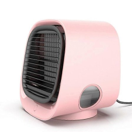 Mini USB 7 Farve Befugtende Negativ Ion Luftkøler Køleventilator -DGZD