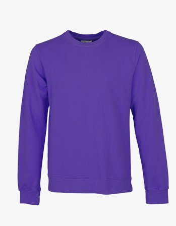 Classic Organic Crew - Ultra Violet - XS