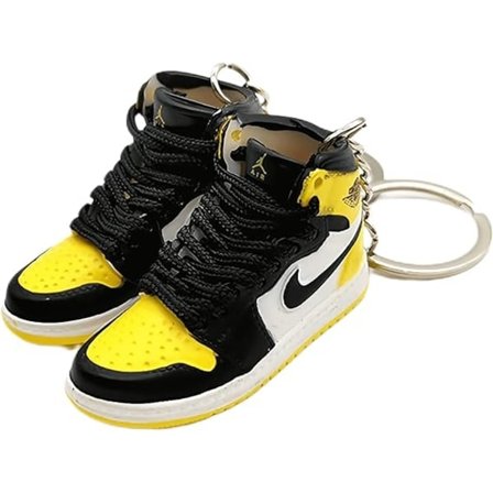 IC Mini Sneaker nøglering, unisex sportsko nøglering, cool nøglering til gaver