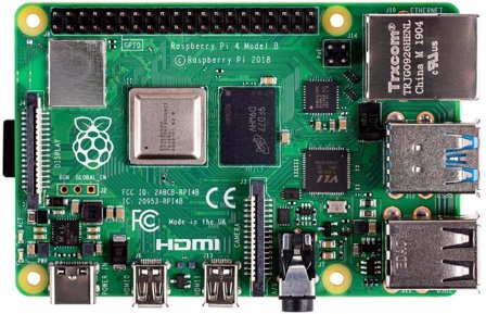 Raspberry Pi 4 Model B - enkeltbrettsdatamaskin