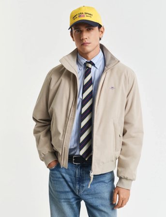 GANT Padded Hampshire Jacket - Beige - M