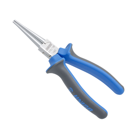 Alicantes con pinzas de punta redonda Unior