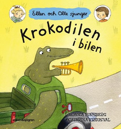 Visbok Krokodilen i bilen - Lyreco - Skola och förskola - Lekmaterial - Förskolelek