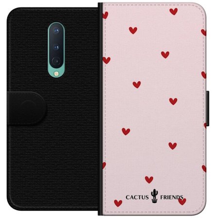 Kompatibelt Plånboksfodral till OnePlus OnePlus 8 Cactus and Friends – HeartSprinkle