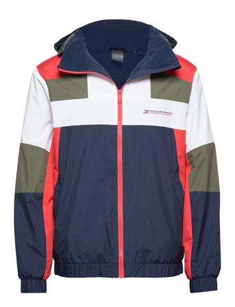 Block Full Zip Jacket Blue Tommy Sport