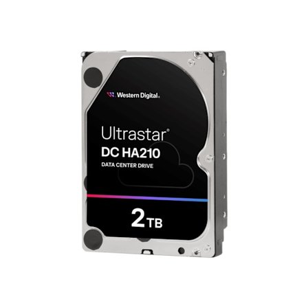 WD Ultrastar DC HA210 HUS722T2TALA604 - hårddisk - 2 TB - SATA 6Gb/s