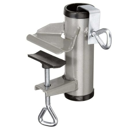 Klemme for parasoll på balkong, parasollholder i metall, til strand, fiske, hage, balkongparasoll