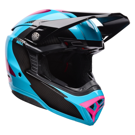 Casque Cross BELL Moto-10 Mips Fluide vert/rose S