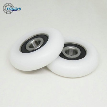 Roddmaskin Hjul 10x50x12mm Rund POM Roller