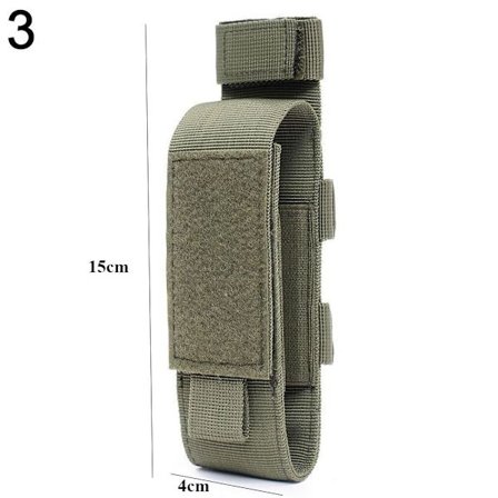 Tactical Molle Holder Lommelygte Nylonpose 3 3