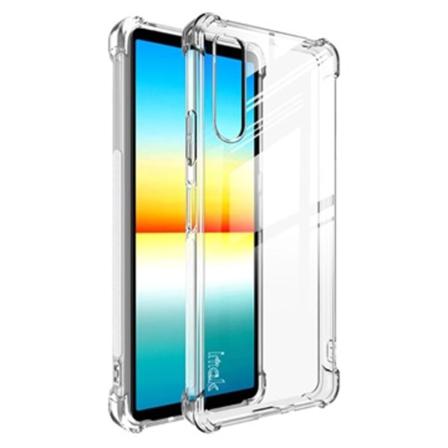 Imak Anti-rep Sony Xperia 10 Iv Tpu-skal Med Skärmskydd -... Genomskinlig