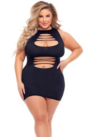 Can't Commit Dress Black Queen Size Klänningar & Kjolar - Blushme.se