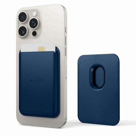 Tech-Protect Universal Magsafe Magnetkortholder - Marineblå