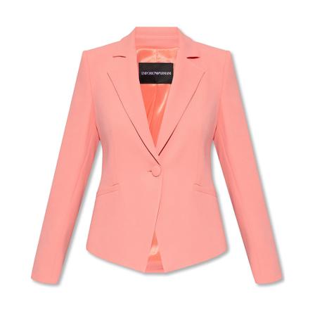 Emporio Armani - Blazer - Rosa - Dam - Storlek: M, Dam, Storlek: M