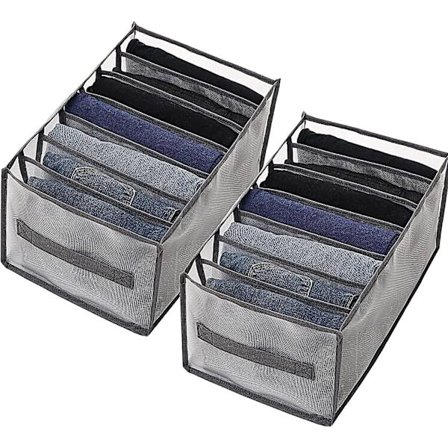 Kleskasseskuff, Garderobeskuff Organiserbar Mesh