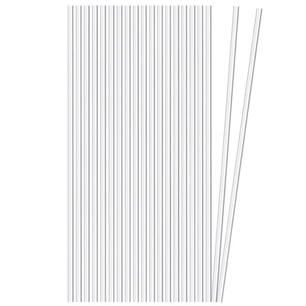 50 stk. Akryl Plantepinde Fleksible Holdbare Fremmer Vækst Strækbare Stabile Plantestøtter Haveplantestøtte Stativ Kaesi