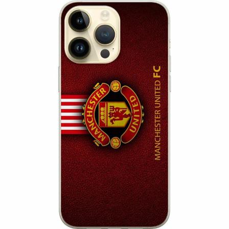Apple Iphone 14 Pro Max Genomskinligt Skal Manchester United F
