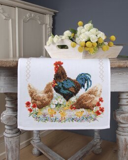 Stickpackung Läufer Ostern - Vervaco