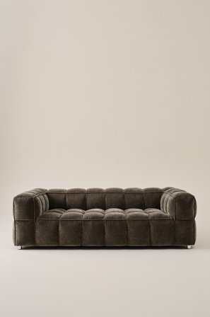 Jotex - Sofa 3-seters Varm gråbrun - MEDFORD - Kjøp 3-seters sofaer hos Jotex