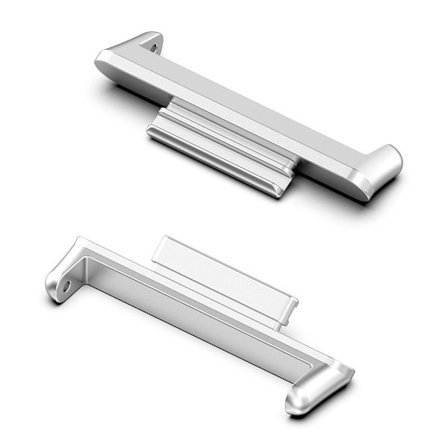 1 par Huawei Watch Fit 2 metalladapter - Silver