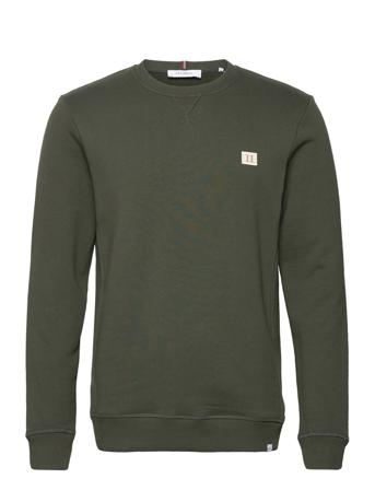 Piece Sweatshirt Smu Svetari Collegepaita Khaki Green Les Deux