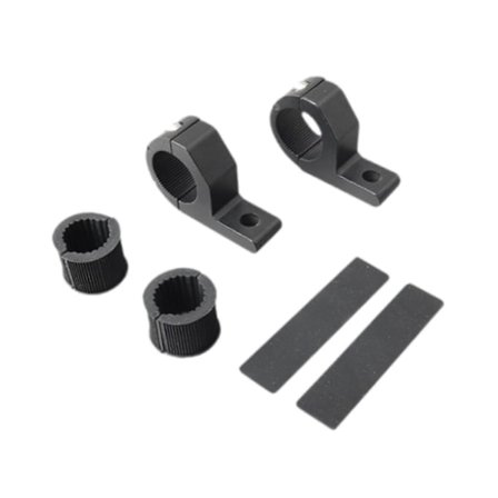 Fäste för ljusramp för terrängfordon, aluminium, svart, 1-5 delar