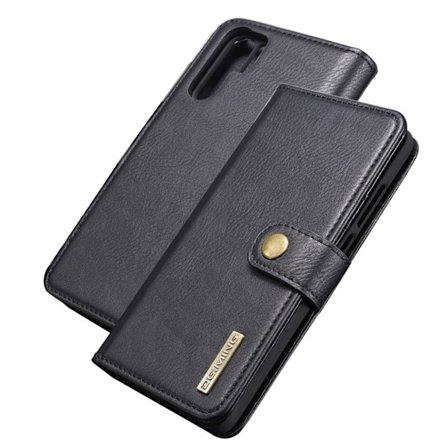 DG.MING Huawei P30 Pro 2-in-1 split læderetui - Sort