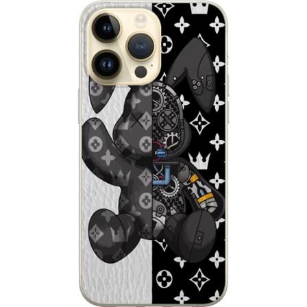 Apple iPhone 14 Pro Max Genomskinligt Skal LV Bunny