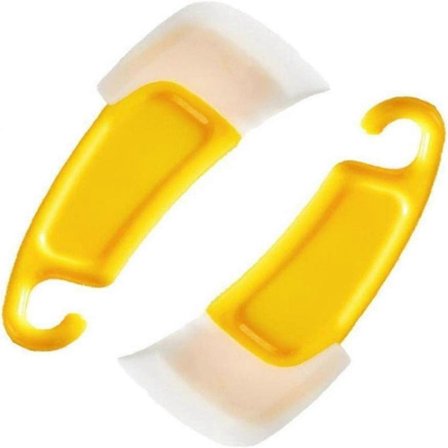 2 stk. Kjøkken Gryte Panne Oppvaskskrape Non-stick Wok Rengjøring Silikon Panne Skrape Rengjøringsspatel Kjøkkentilbehør