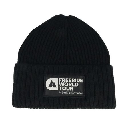 Peak Performance - Svart cuff Beanie - Fwt Cornice Hat Black Cuff @ Hatstore