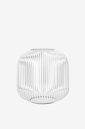 Blomus - Lyslykt Lito M 27 cm - Hvit - Lysestaker & lykter - Fra Homeroom