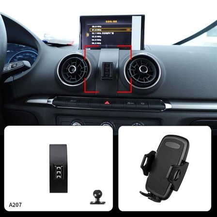 Mobilholder Audi A3 2014-20