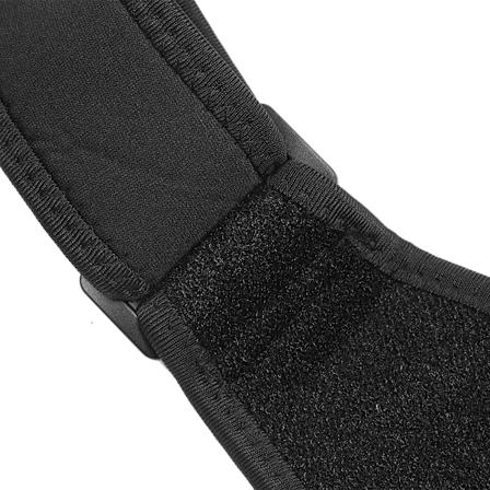 Unisex Justerbar Ryggstöd för Korrigering av Kuckelrygg, Hållningskorrigerare, Ryggsmärtsreducerare, Svart, Fri Storlek