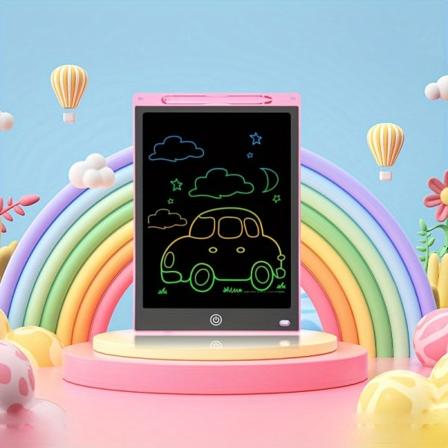 30,48 cm färgglad LCD Doodle Pad - perfekt present för att släppa loss sin kreativitet! Pink