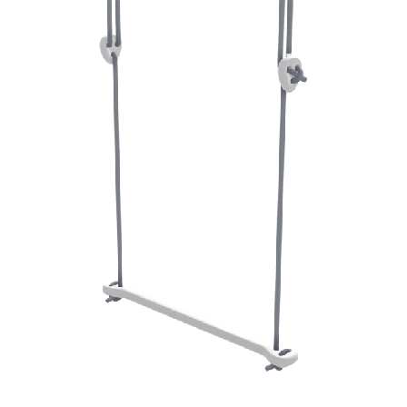 Lillagunga Bone - White Birch Barnmöbler Unisex Röd XL