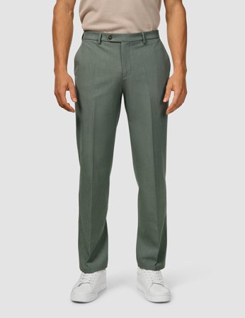 Shaping New Tomorrow - Essential Suit Pants - Green Melange - Relaxed Fit - Herren - Größe 32/32