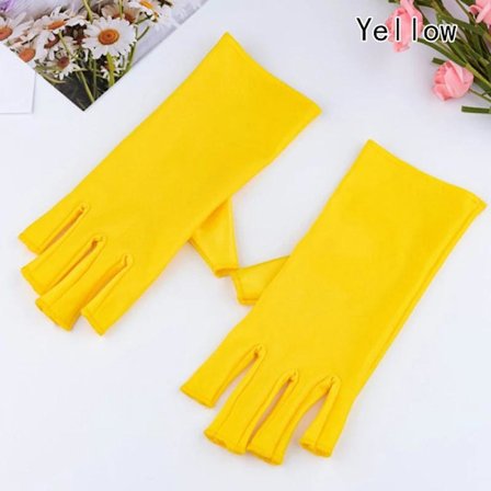 Hett! Kynsihanskat UV-suojahanskat UV-suojakäsineet Kynsitaidegeeli UV LED -lamppu