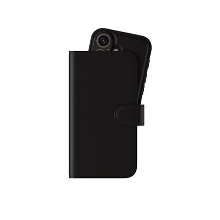 Holdit Fodral Skal Wallet Case Magnet Plus Black till iPhone 16 Plus