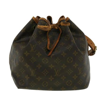 Louis Vuitton Vintage, Pre-owned Petit Noe Monogram Bag Bruin, Dames, Maat:ONE Size,Canvas