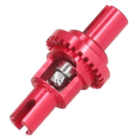 RC Car Ball Differential Opgradering Udskiftningstilbehør Passer til Wltoys 1/28 K969 K989 K969 K979 K999 P929 P939 Rød