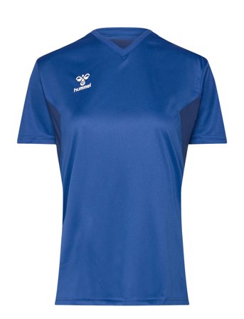 Hmlauthentic Pl Jersey S/S Woman Sport Women Sport Clothing Sports Tops & T-shirts Sport T-shirts Blue Hummel