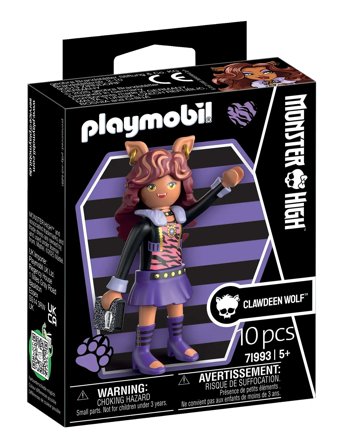 PLAYMOBIL Playmobil X Monsterhigh Clawdeen Wolf - Purple - ONE SIZE