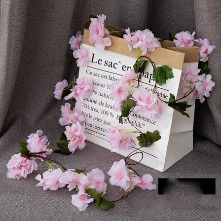 Sakura Vine Bryllupsdekoration PINK