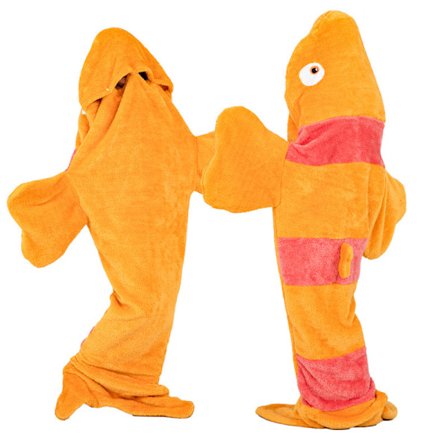 Cartoon Clownfish Djur Onesie Pyjamas