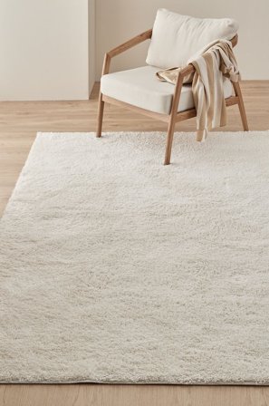 &Home - Ryamatta Lugo - Vit - Lugg & ryamattor - 160X230 - Från Homeroom