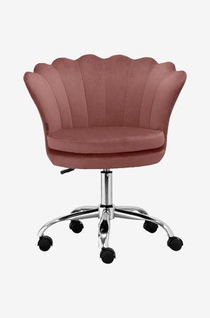 Loft24 - Kontorstol Wendy - Rosa - Skrivebordsstole - Fra Homeroom