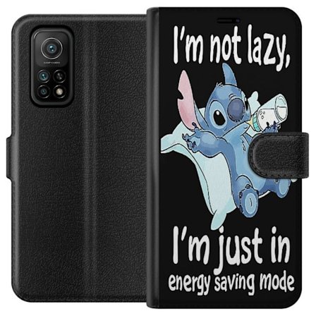 Kompatibelt Plånboksfodral till Xiaomi Xiaomi Mi 10T 5G Stitch Text