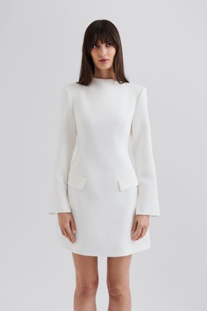 Malina - Leanna mini dress - 46 - White